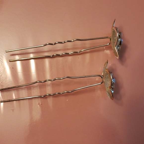 💋Bridal Swarovski CrystalMesh Hair Pins/Accessory - Picture 8 of 8